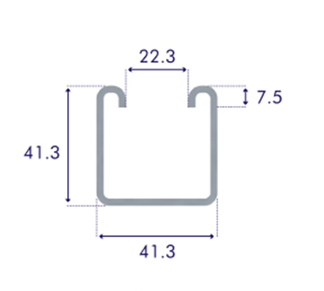 EUTEX_Stainless Steel Strut Dimensions