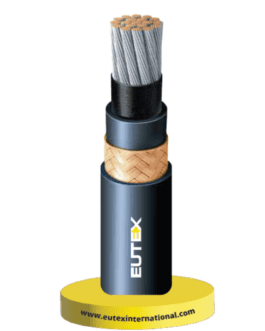 Type P Power Cable For Distribution (0.61 kV, 2kV) Fire Resistant Single Conductor